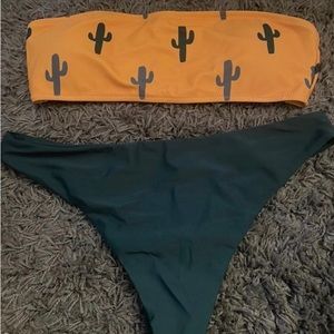 Cactus bikini 
Zaful 
Worn 1x